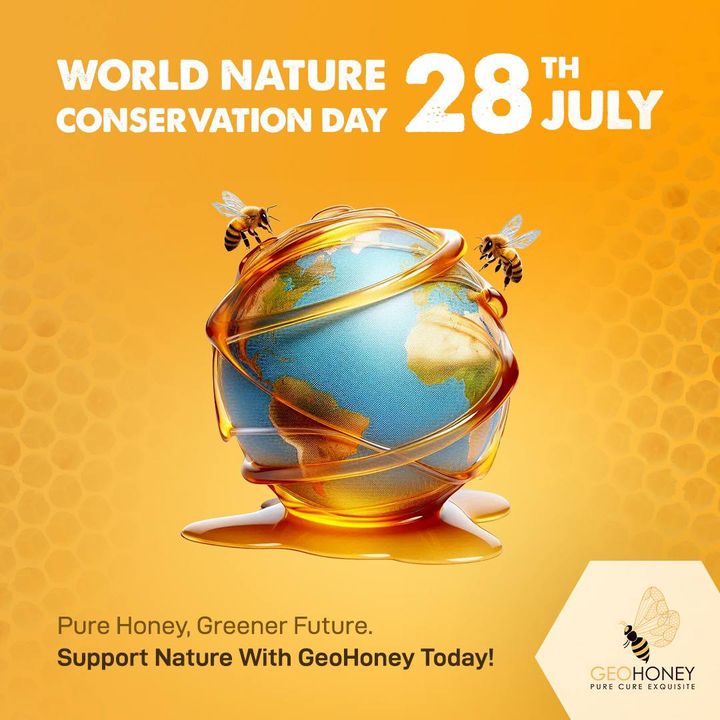 Join us in celebrating World Conservation Day by making choices that contribute to a healthier planet. Geohoney commits to:
Sustainable Sourcing
Natural and Organic Products
Eco-Friendly Practices

Together, we can make a difference! ✨

#Geohoney #WorldConservationDay #SustainableLiving #EcoFriendly #GreenChoices #NaturalProducts #OrganicLiving #EcoFriendlyPractices #SustainableSourcing