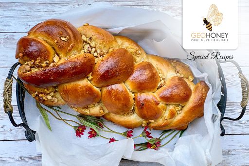 Sweet Challah With Organic Honey recipe