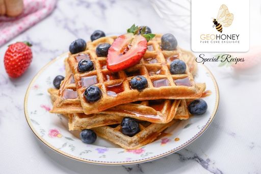 Honey Berry Waffle Sandwich Recipe