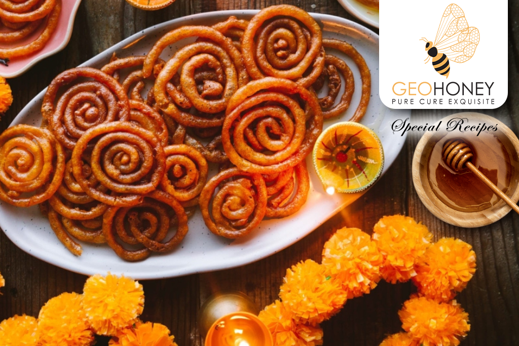 recipe of Saffron Honey Jalebi