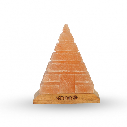 Himalayan Salt Lamp - Pyramid | Geohoney