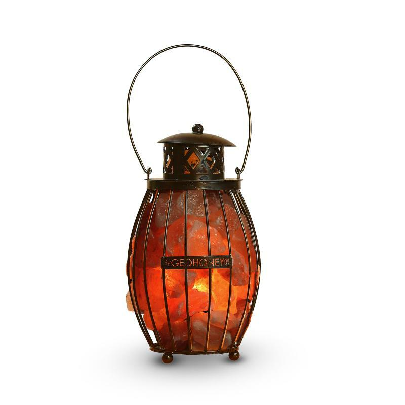 Himalayan Salt Lamp - Lantern Shape