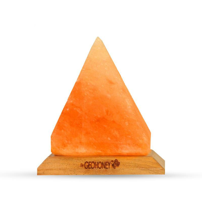 Himalayan Salt Lamp with USB Mini - Mini Pyramid