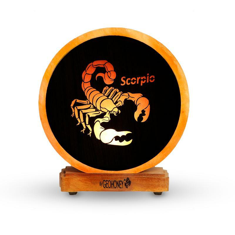 Himalayan Salt Lamp - Zodiac Sign Scorpio
