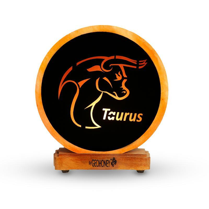 Himalayan Salt Lamp - Zodiac Sign Taurus