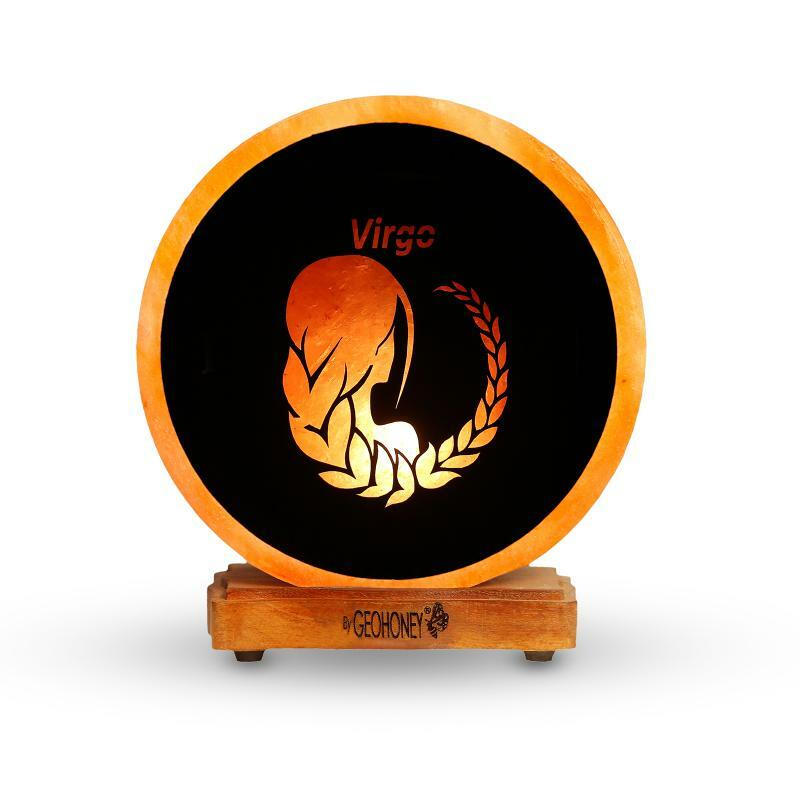 Himalayan Salt Lamp Zodiac Sign Cancer Geohoney