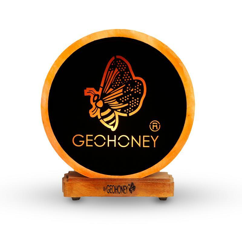 اسم ملح الهيمالايا - شعار العلامة التجارية Geohoney