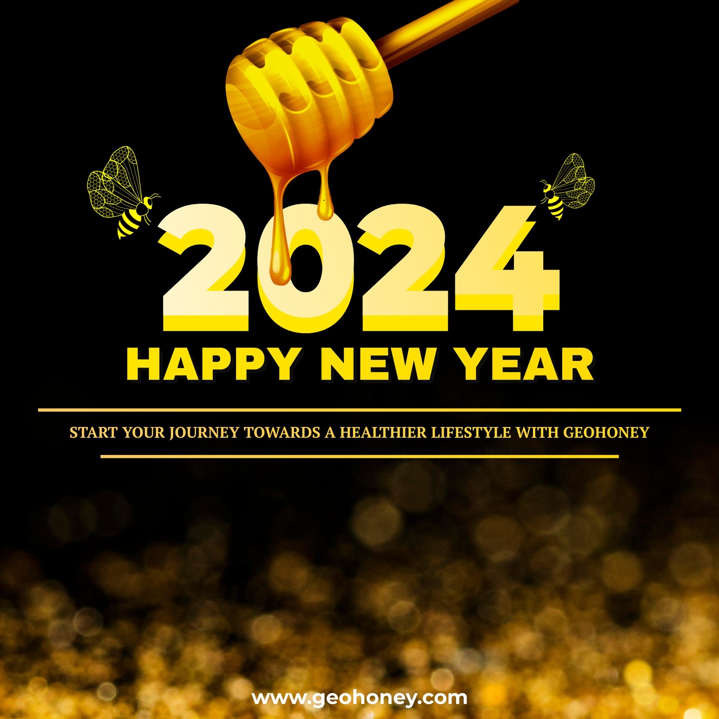 May the sweetness of the past year linger and the New Year bring a harvest of joy, health, and prosperity to all! Happy New Year from Geohoney! ????✨ 

#sweetbeginnings #newyearwishes #newyear #2024 #newyear2024 #happynewyear2024 #geohoneylovers