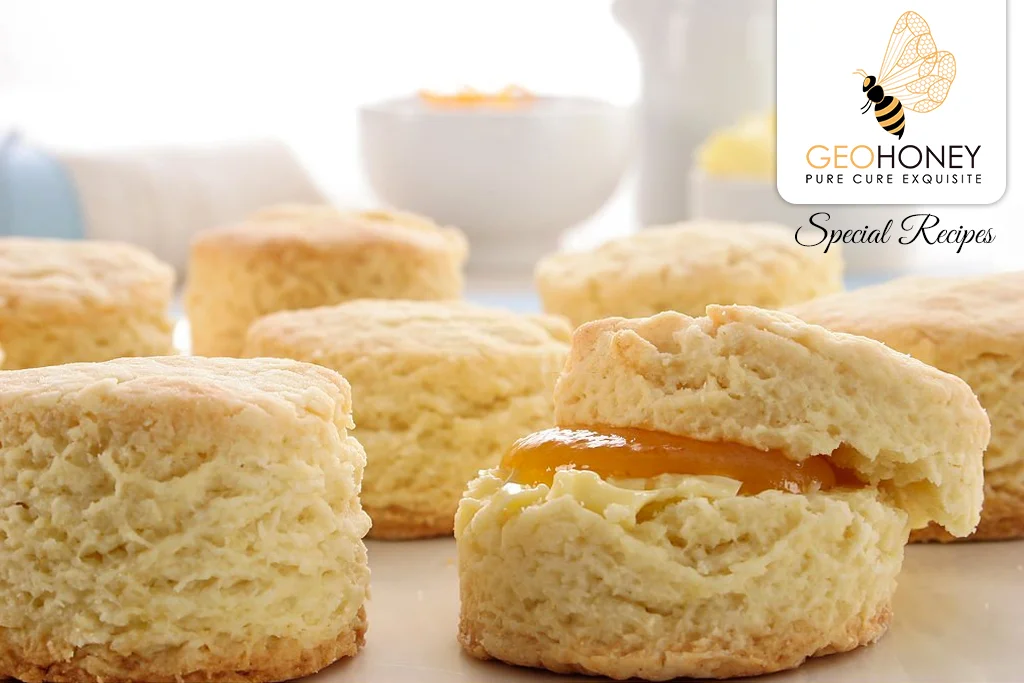 Recipe of Fluffy Biscuits With Honey Butter