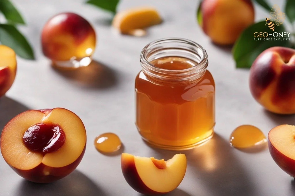 Bottled Nectarines in Honey Syrup - Refreshing and revitalising recipe.