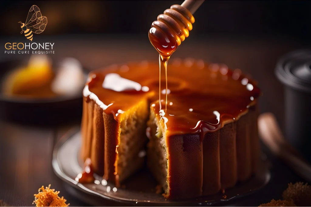 Rustic Honey Cake Recipe - a homemade delight that combines rich honey flavours with a tender crumb.