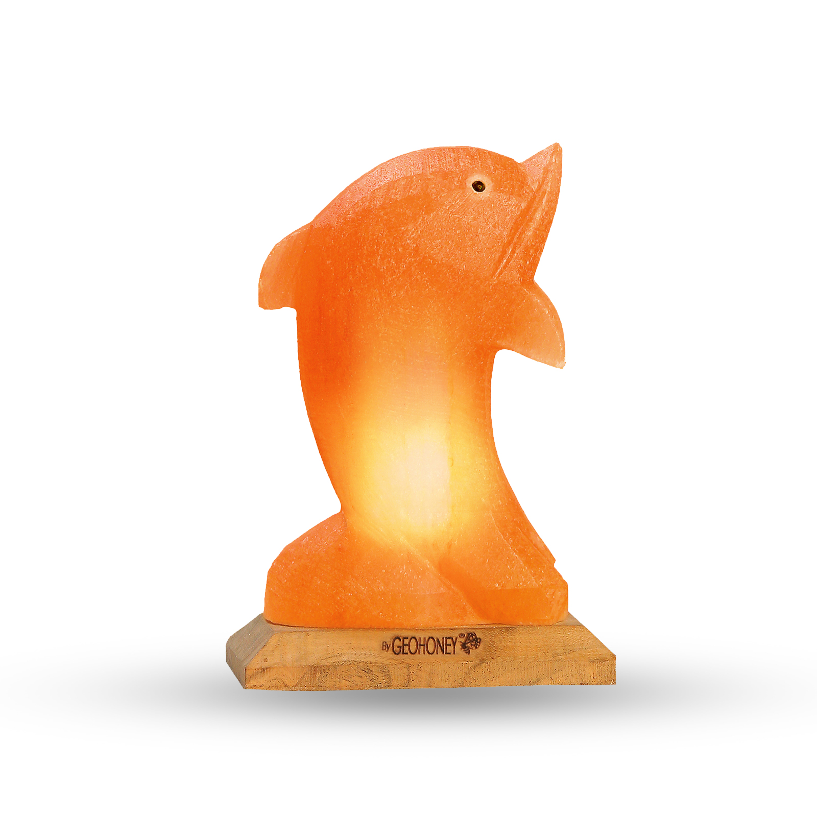 Himalayan Salt Lamp - Dolphin Shape