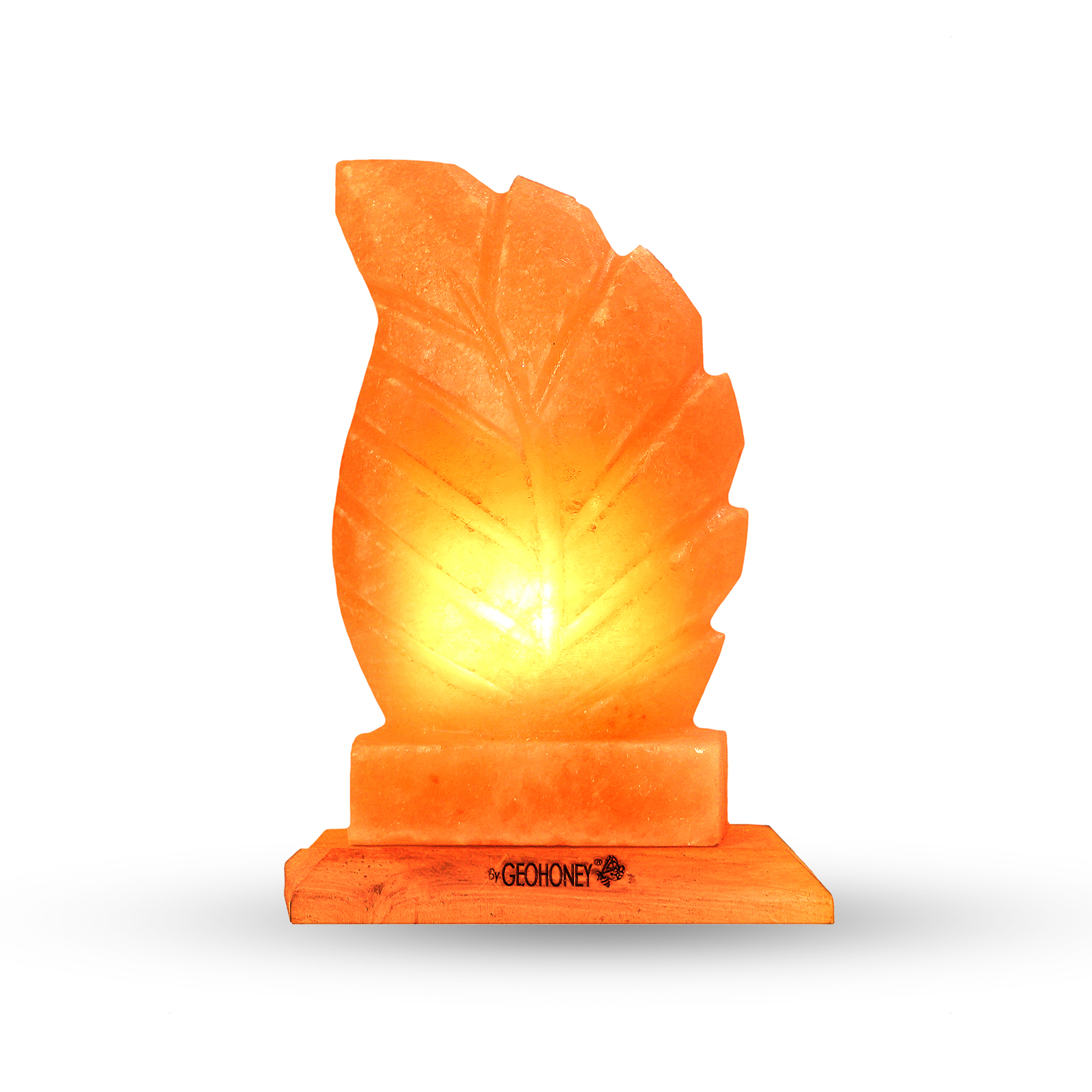 Himalayan Salt Lamp - Leaf